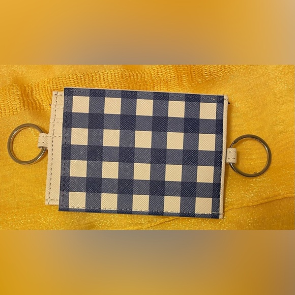 Card Cases Set of Two Checks and Pineapples - Picture 2 of 4